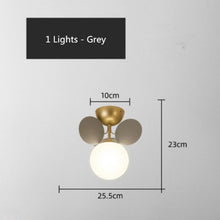 Load image into Gallery viewer, Children's LED Ceiling Light — Multi-Leaf Design, Warm White, Kids Bedroom