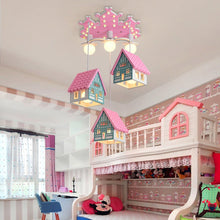 Load image into Gallery viewer, Children's Large LED Ceiling Light — Dinosaur or Nature Design, W50cm