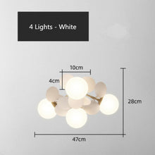 Load image into Gallery viewer, Children's multi-leaf LED ceiling light, illuminated, kids bedroom