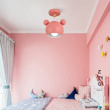 Load image into Gallery viewer, Kids bedroom desk lamp, 3-colour LED, girls room, W18cm front view