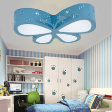 Load image into Gallery viewer, Butterfly LED ceiling light, illuminated colour changing mode