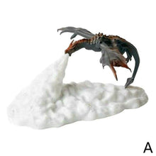 Load image into Gallery viewer, 3D dragon LED lamp, green colour mode, side view