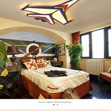 Load image into Gallery viewer, Kids surface-mounted LED ceiling light, size and specification diagram