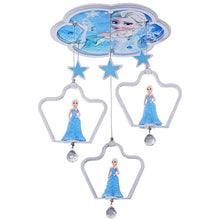 Load image into Gallery viewer, Children's LED learning chandelier, ceiling canopy and drop detail