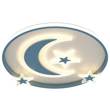 Load image into Gallery viewer, Children's LED ceiling light, ceiling mount detail, W43cm