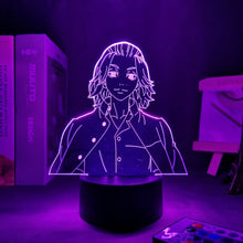 Load image into Gallery viewer, Tokyo Revengers Baji LED night light, remote control and product