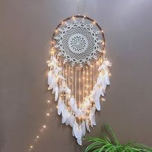 Load image into Gallery viewer, Kids room dreamcatcher decoration, macráme style, room setting
