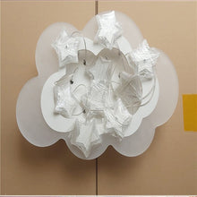 Load image into Gallery viewer, Star LED ceiling light, colour mode comparison, warm to cool white