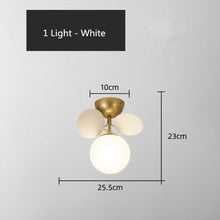 Load image into Gallery viewer, Children's LED ceiling light, leaf pattern, downward light spread