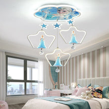 Load image into Gallery viewer, Children's LED learning chandelier, colour temperature comparison
