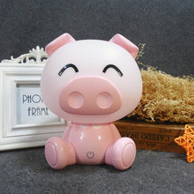 Load image into Gallery viewer, USB touch sensor kids lamp, size comparison with hand