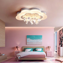 Load image into Gallery viewer, Star LED ceiling light, remote control and product overview