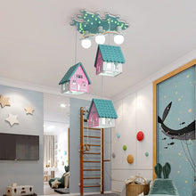 Load image into Gallery viewer, Children's large LED ceiling light, nature design, W50cm, specification