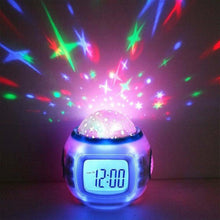 Load image into Gallery viewer, Star projector night light, projection on ceiling, bedroom