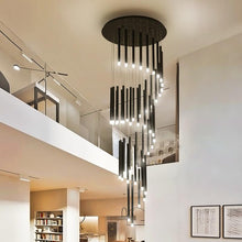 Load image into Gallery viewer, Civitavecchia LED chandelier, 30 vs 49 head size comparison