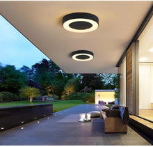 Load image into Gallery viewer, Miramar outdoor spotlight side profile showing flush 50mm housing depth