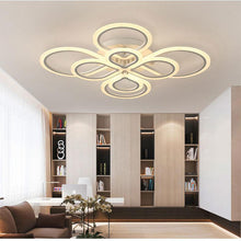 Load image into Gallery viewer, Castelo multi-arm LED ceiling light, arm detail close-up, modern design