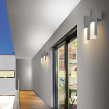 Load image into Gallery viewer, Iguala Outdoor LED Wall Light — IP54, Single or Double Head, Motion Sensor Option