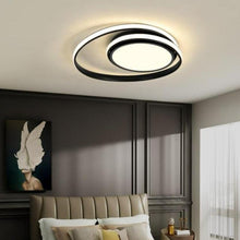 Load image into Gallery viewer, Famalicão LED flush ceiling light, installed in hallway, bright white finish