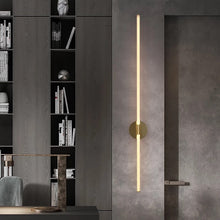 Load image into Gallery viewer, Itaituba LED strip wall light, modern, front view