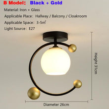 Load image into Gallery viewer, Eliora Scandinavian LED ceiling light, installed in bedroom, warm white