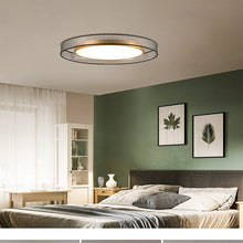 Load image into Gallery viewer, Candyfence LED ceiling light, close-up of LED panel and frame detail