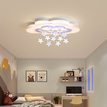 Load image into Gallery viewer, Children's LED ceiling chandelier, D60cm, warm white, front view