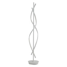 Load image into Gallery viewer, Girardot floor lamp illuminated, warm white LED light through spiral form