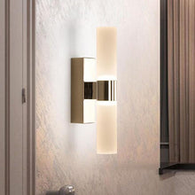 Load image into Gallery viewer, Itanhém LED wall light, illuminated warm white, corridor installation