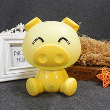Load image into Gallery viewer, USB touch sensor kids desk lamp, rabbit design, warm white glow
