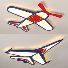Load image into Gallery viewer, Kids surface-mounted LED ceiling light, large W78cm, front view
