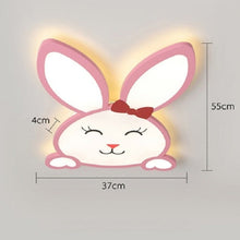 Load image into Gallery viewer, Modern pink LED ceiling light, ceiling mount detail, smiley pattern
