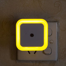 Load image into Gallery viewer, Mini LED night light, auto on/off motion sensor, plug-in socket view
