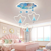 Load image into Gallery viewer, Children's LED learning chandelier, D48cm, illuminated warm white
