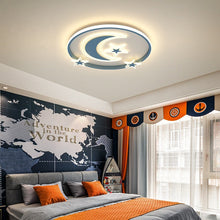Load image into Gallery viewer, Children's LED ceiling light, colour and mode comparison chart
