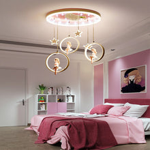 Load image into Gallery viewer, Children's adjustable LED floor lamp, installed in corner of kids room

