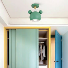 Load image into Gallery viewer, Kids 3-colour desk lamp, USB charging port detail
