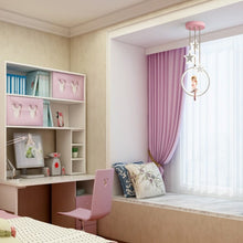 Load image into Gallery viewer, Children's LED floor lamp, base detail and stability
