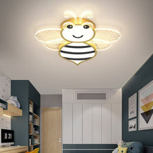 Load image into Gallery viewer, Children's LED ceiling light with music, cartoon design, colour remote
