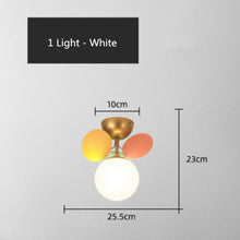 Load image into Gallery viewer, Children's multi-leaf LED ceiling light, packaging and product overview
