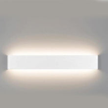 Load image into Gallery viewer, Abreu e Lima LED wall light, illuminated warm white, room installation
