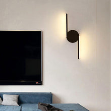Load image into Gallery viewer, Barra — Modern LED Wall Light, 3 Styles, Black or White, Warm White
