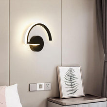 Load image into Gallery viewer, Barra — Modern LED Wall Light, 3 Styles, Black or White, Warm White
