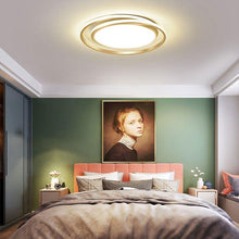Load image into Gallery viewer, Santo André LED flush ceiling light, ceiling mount close-up detail
