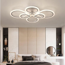 Load image into Gallery viewer, Castelo LED ceiling light, dimmable feature demonstration, warm to cool white
