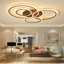 Load image into Gallery viewer, Vendas Novas LED sputnik ceiling light, close-up of spoke arm detail
