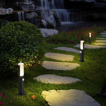 Load image into Gallery viewer, Veracruz Outdoor LED Tower Light — IP65, Multiple Heights, Motion Sensor Option
