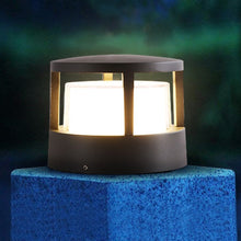 Load image into Gallery viewer, Minatitlán round outdoor LED spotlight without cover, flush ground-mounted on path edge
