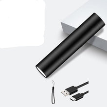 Load image into Gallery viewer, Uno mini torch in black, zoom function demonstrated
