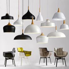 Load image into Gallery viewer, Gwenno LED ceiling light, 3 size comparison chart, black finish
